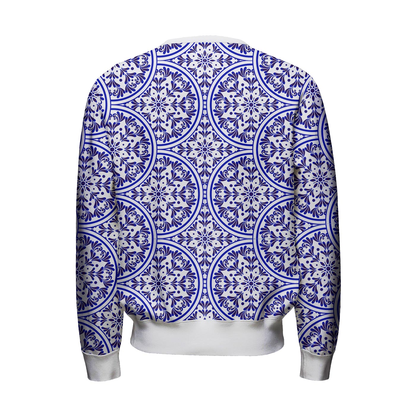 Floral Plates Sweatshirt