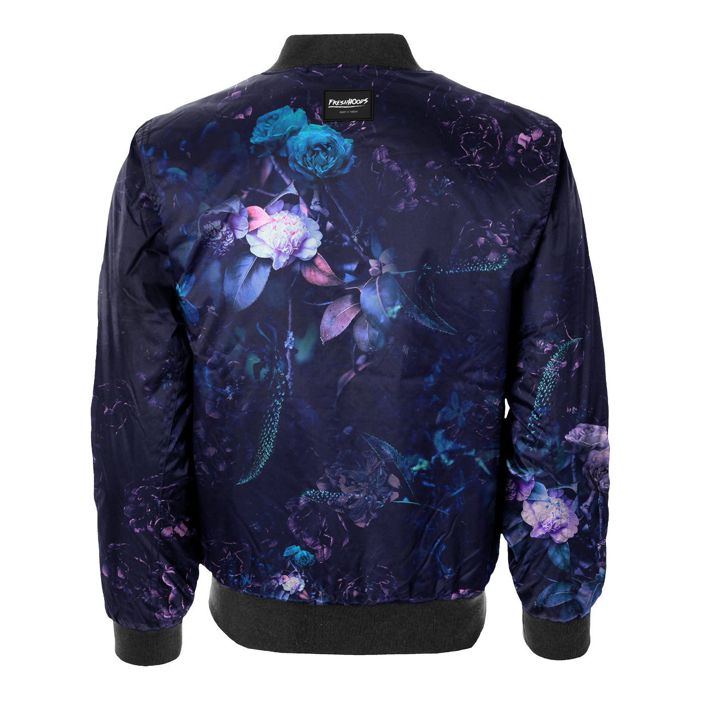 Ocean Plants Bomber Jacket