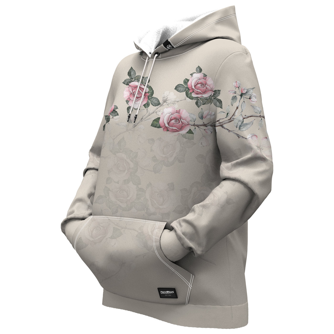 Retro Roses Women Hoodie