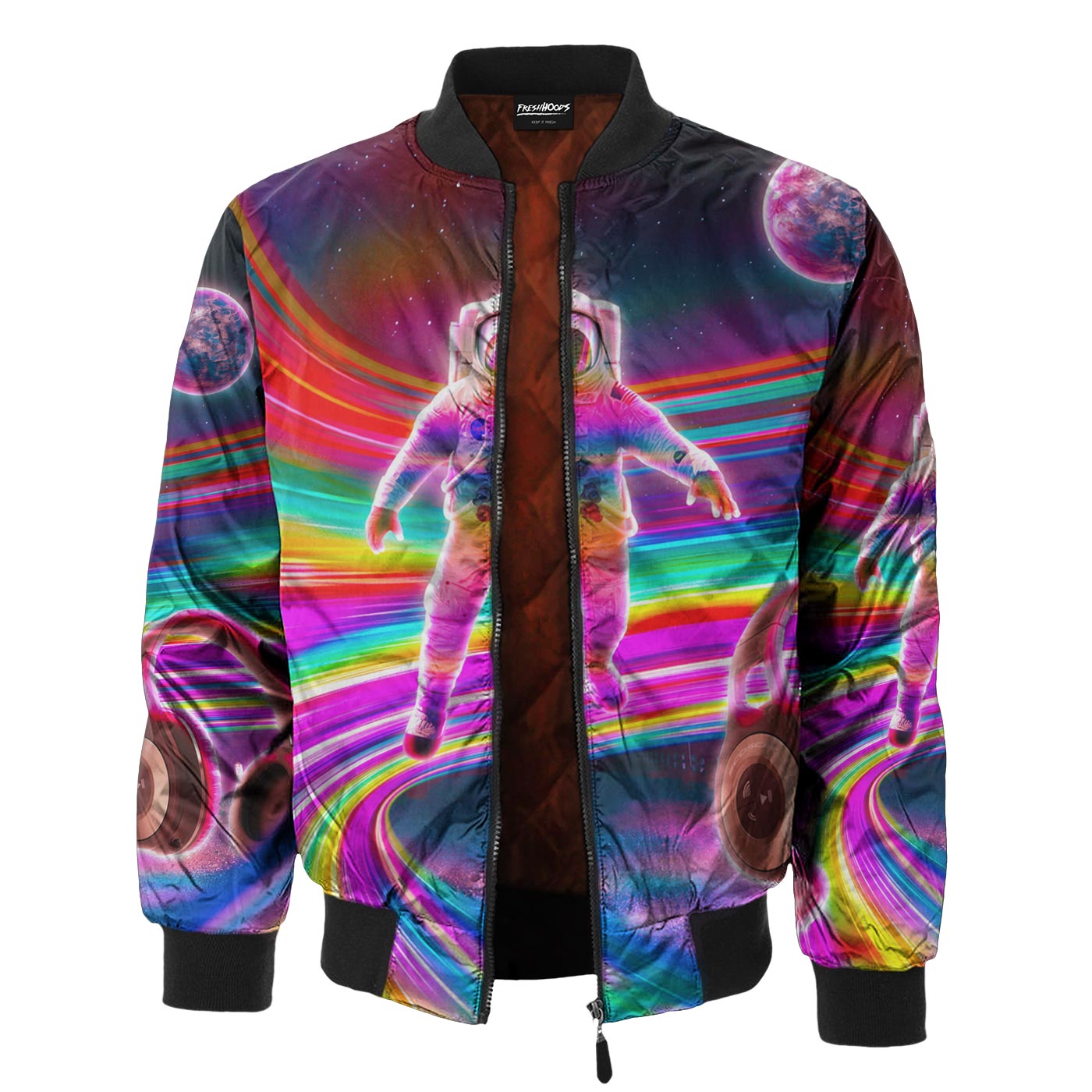 Wavey Bomber Jacket