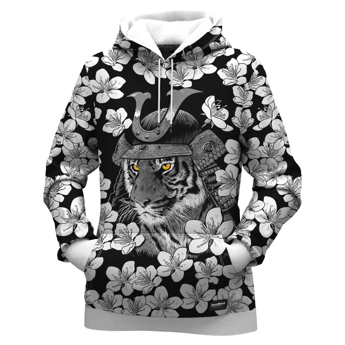 Tiger Samurai Women Hoodie