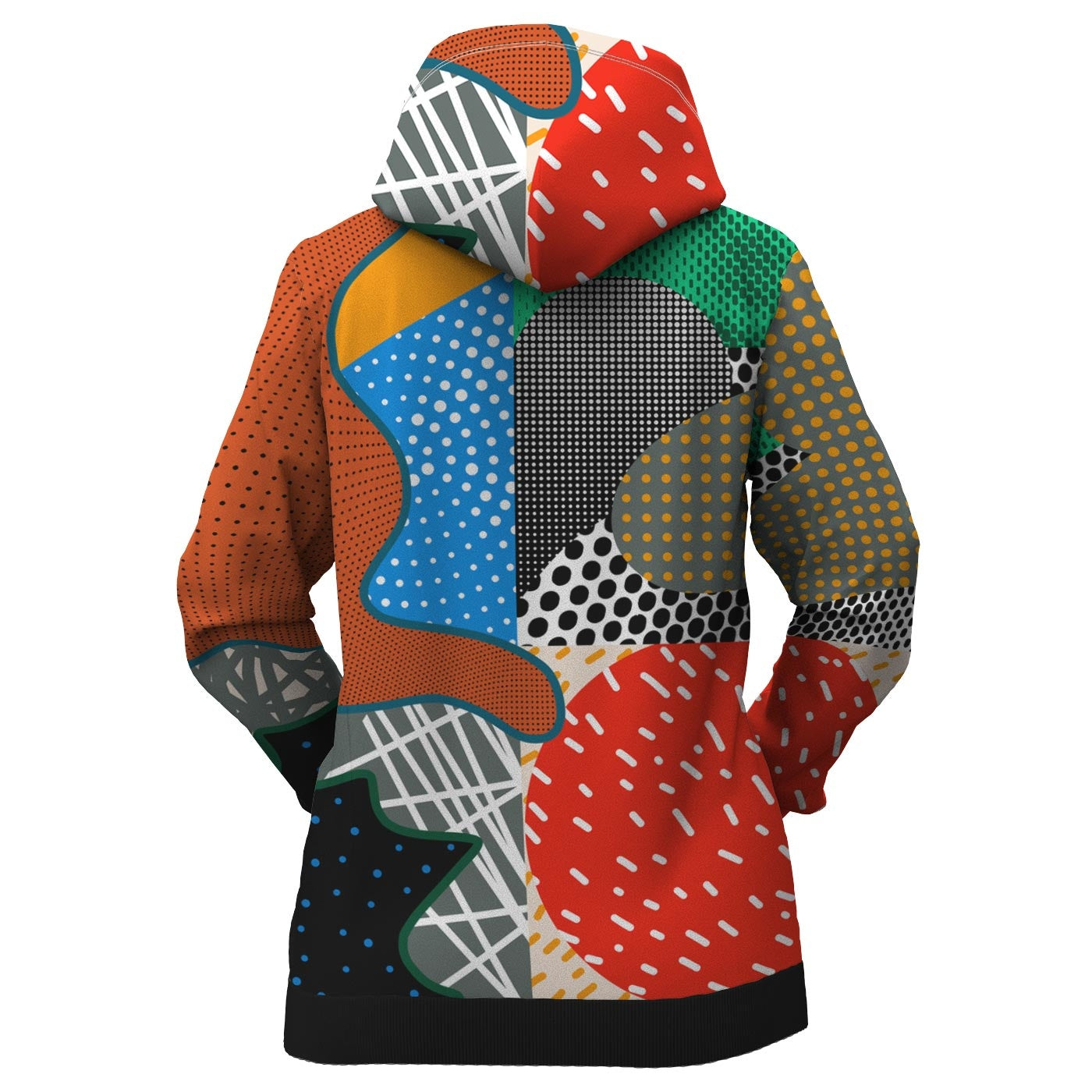 Pop Art Women Zip Up Hoodie