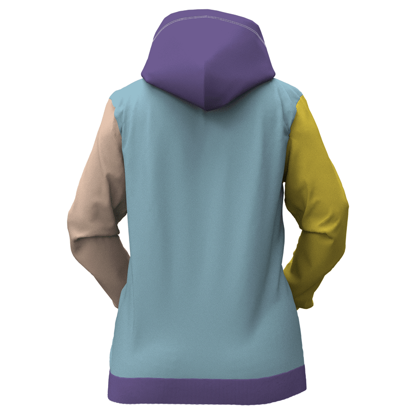 Pastel Blue Women Hoodie