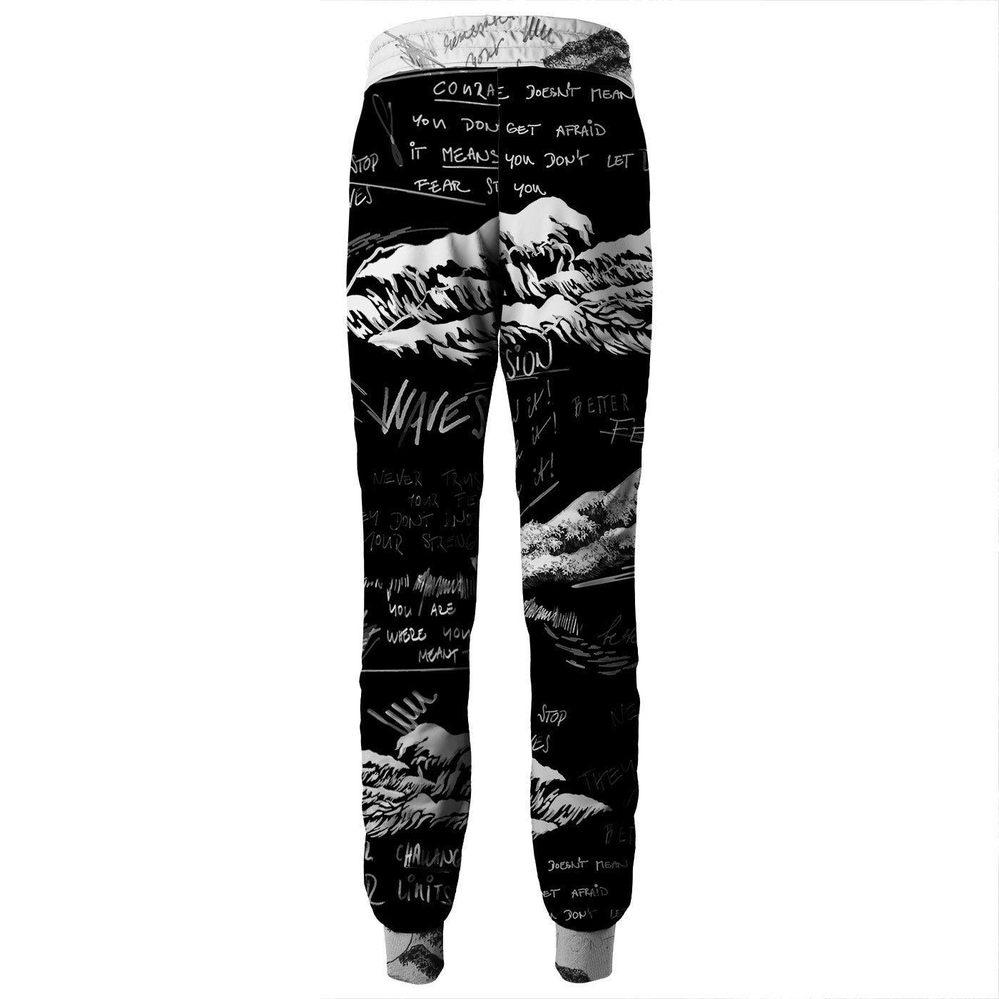 Sketch Waves Sweatpants