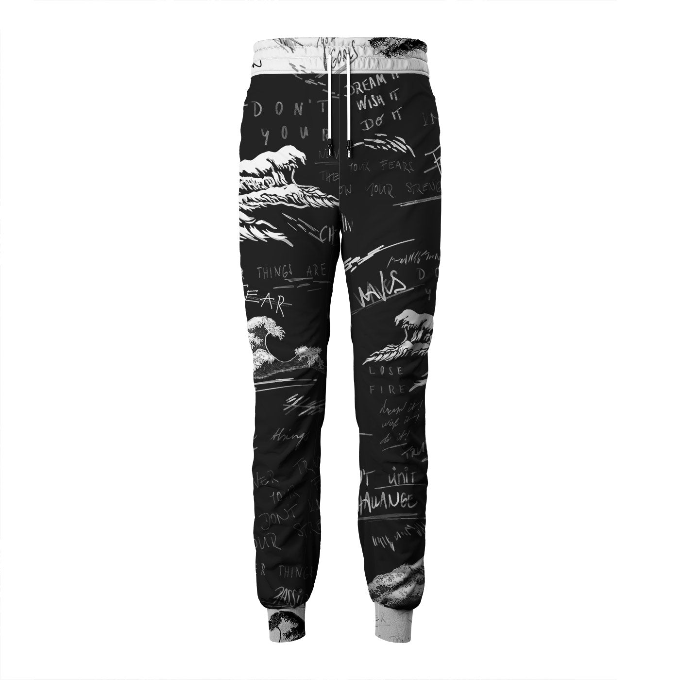 Sketch Waves Sweatpants