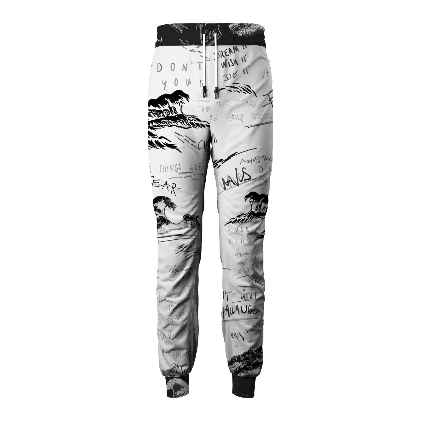 Sketch Waves Sweatpants