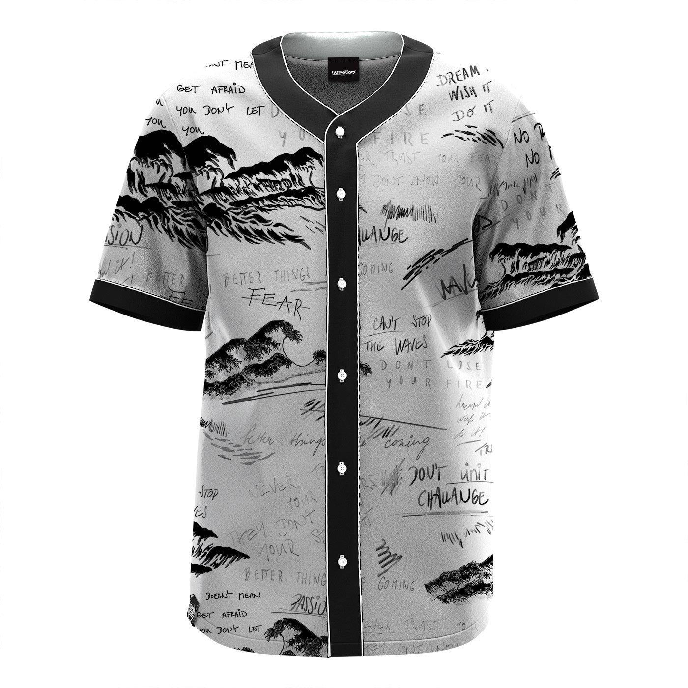 Sketch Waves Jersey