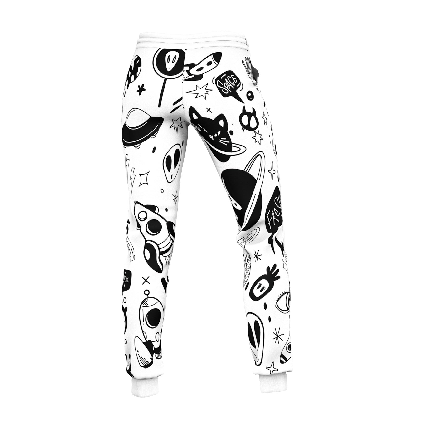 Space Doodles Women Sweatpants