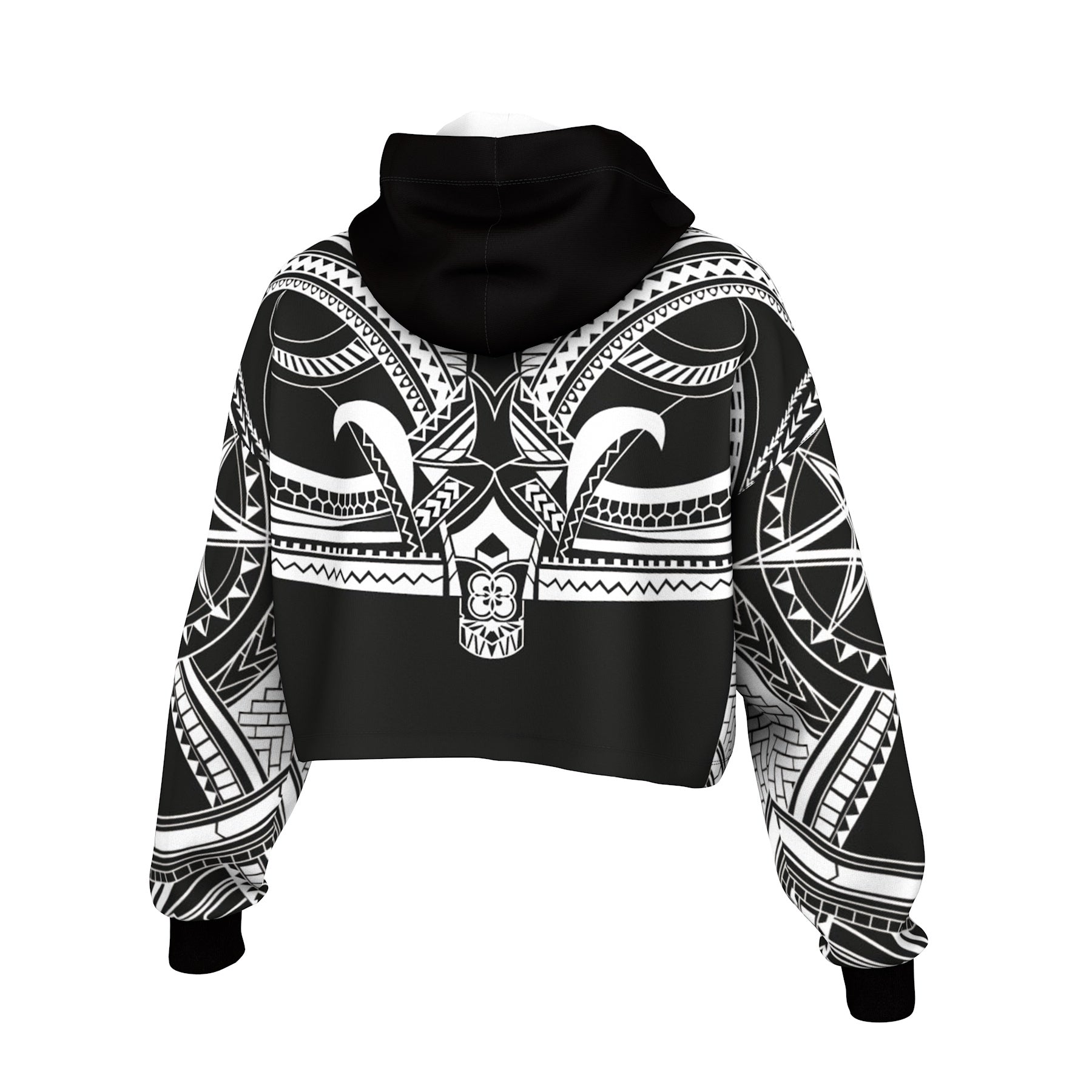 Hidden Shrine Cropped Hoodie