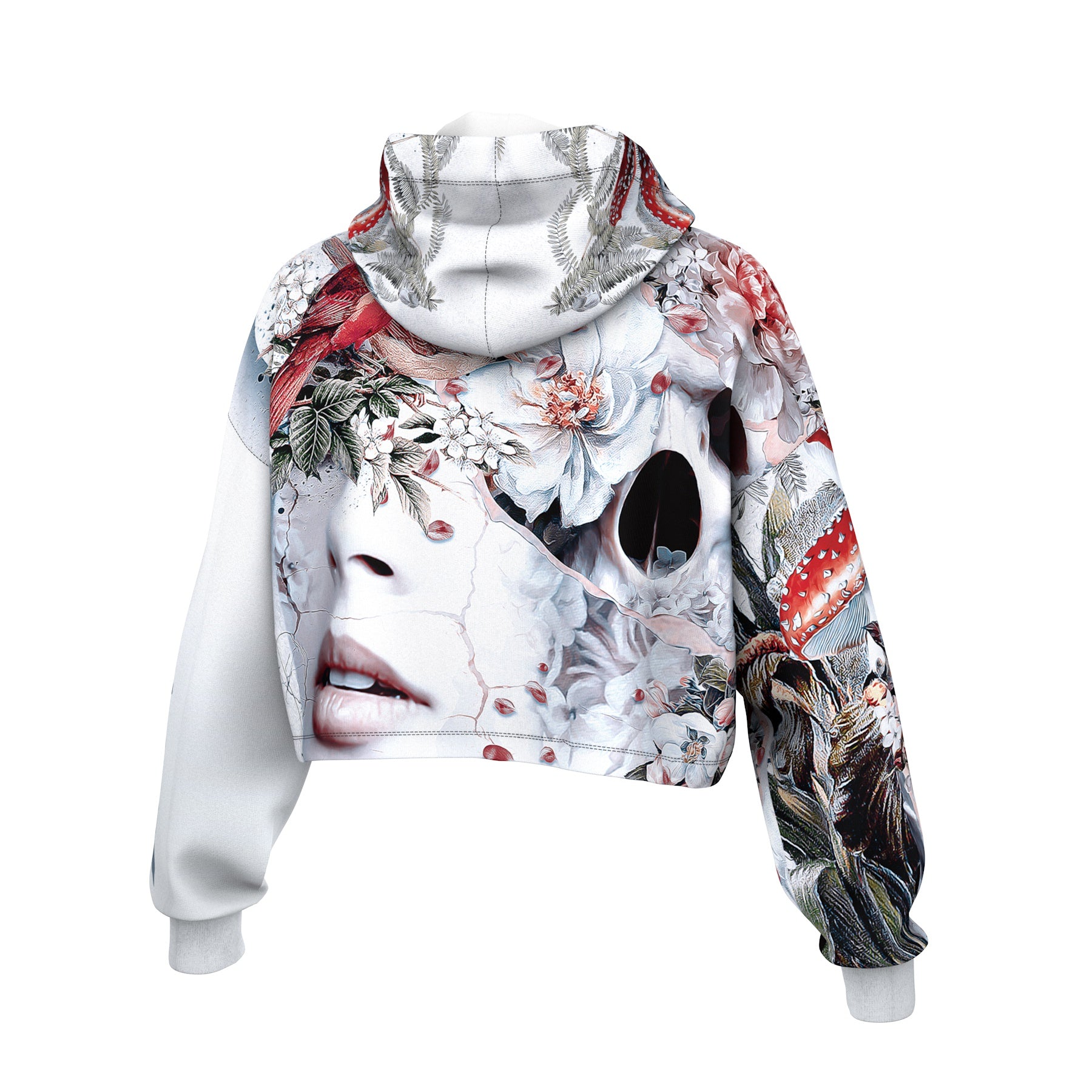 Immortal Cropped Hoodie