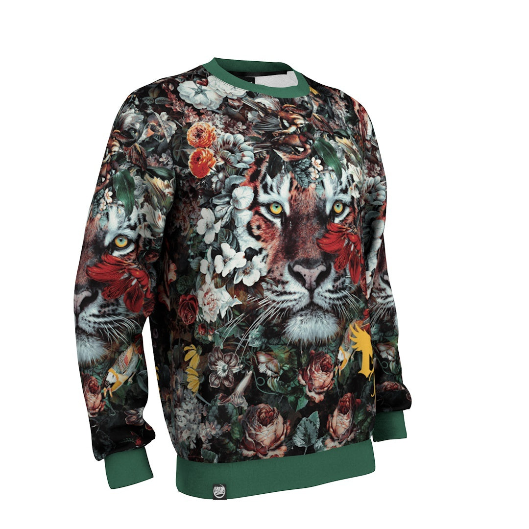 Flower Tiger Sweatshirt