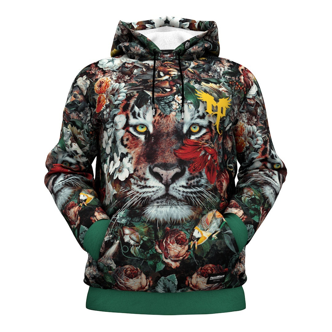 Flower Tiger Hoodie