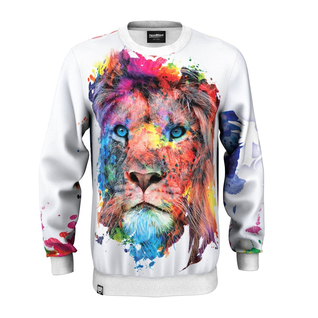 Colorful Lion Sweatshirt