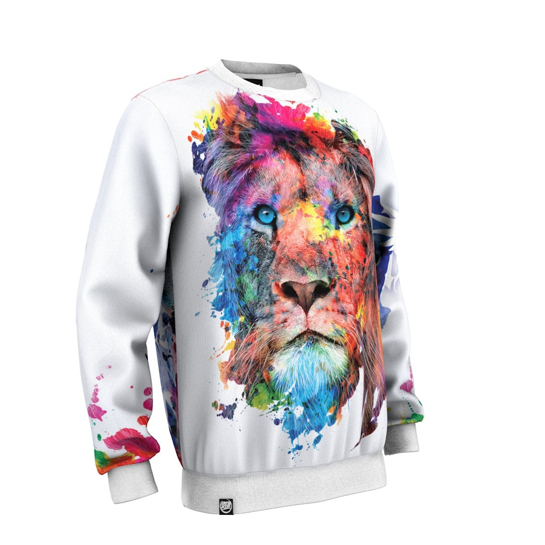 Colorful Lion Sweatshirt