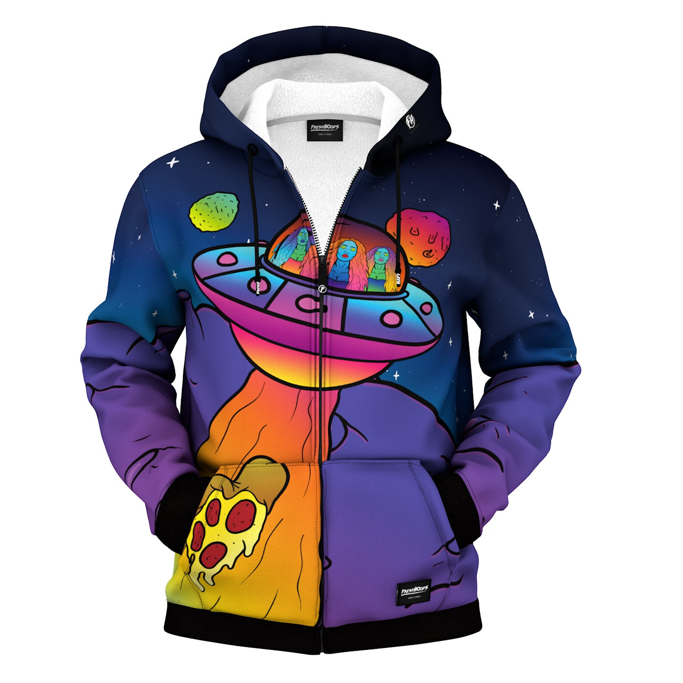 Parallel Universe Zip Up Hoodie