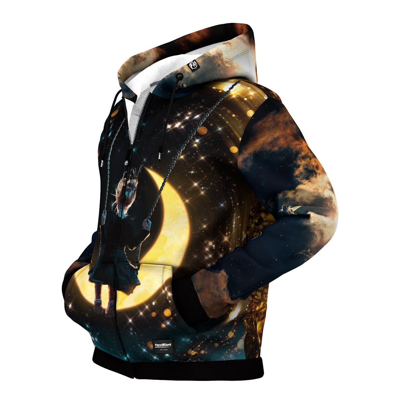 Nebula Zip Up Hoodie