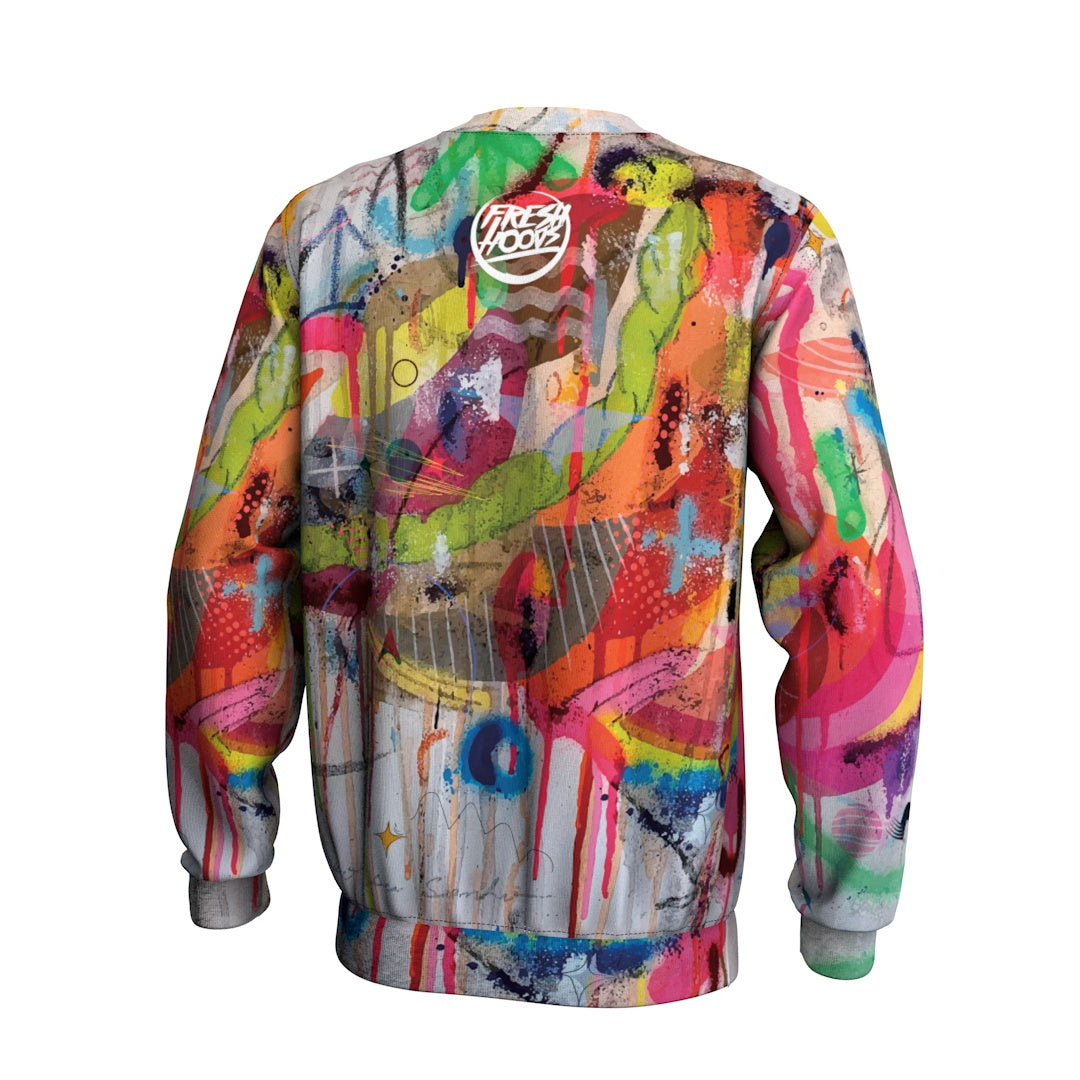 Abstract Paint Sweatshirt