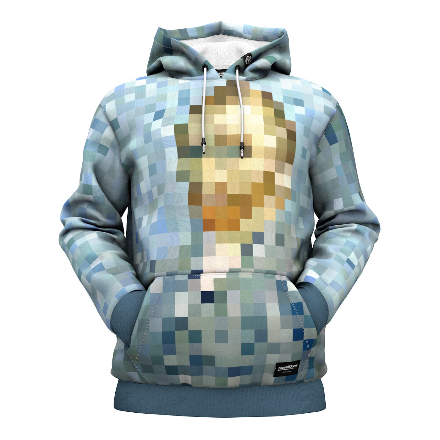 Pixelated Artist Hoodie