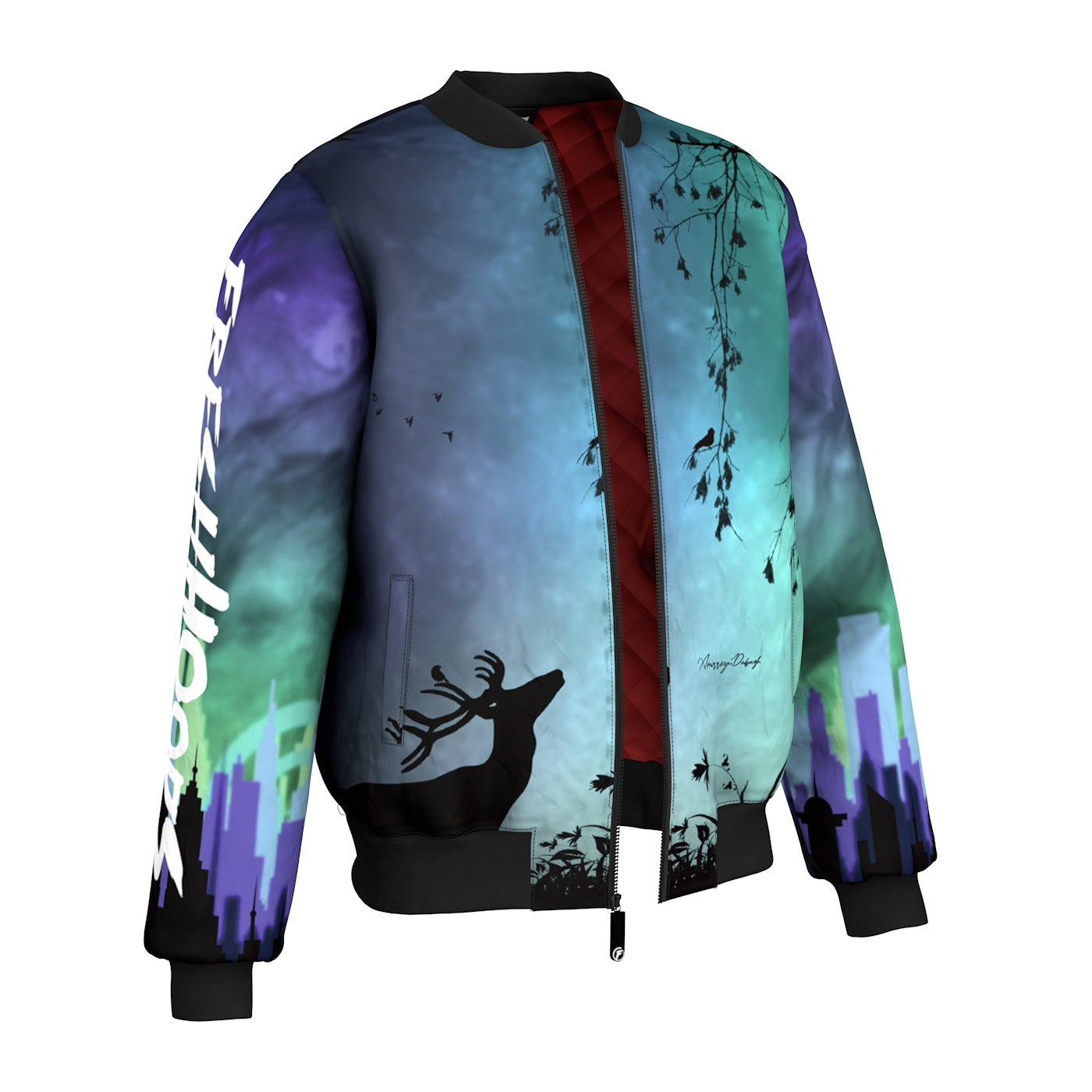 Mistiness Bomber Jacket