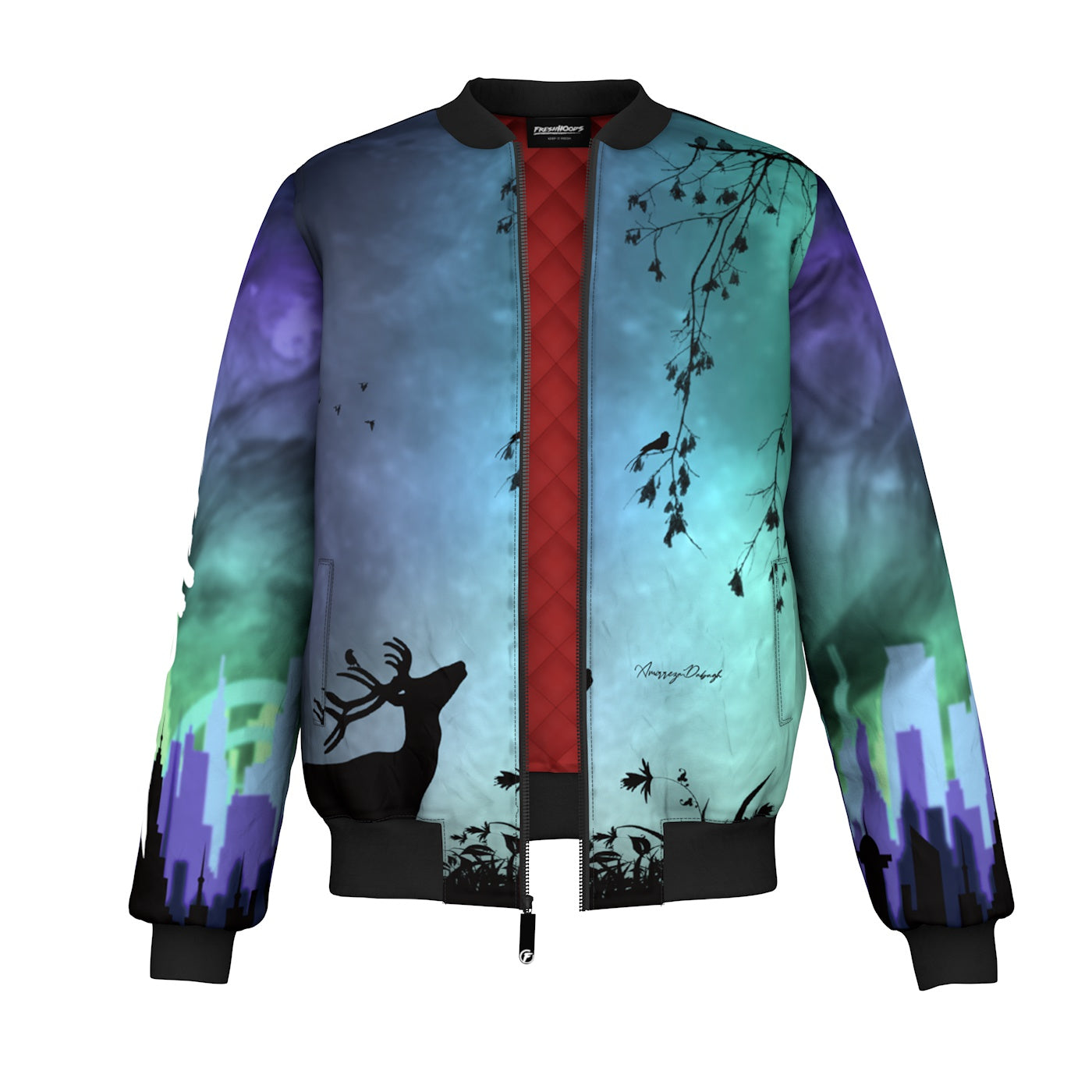 Mistiness Bomber Jacket