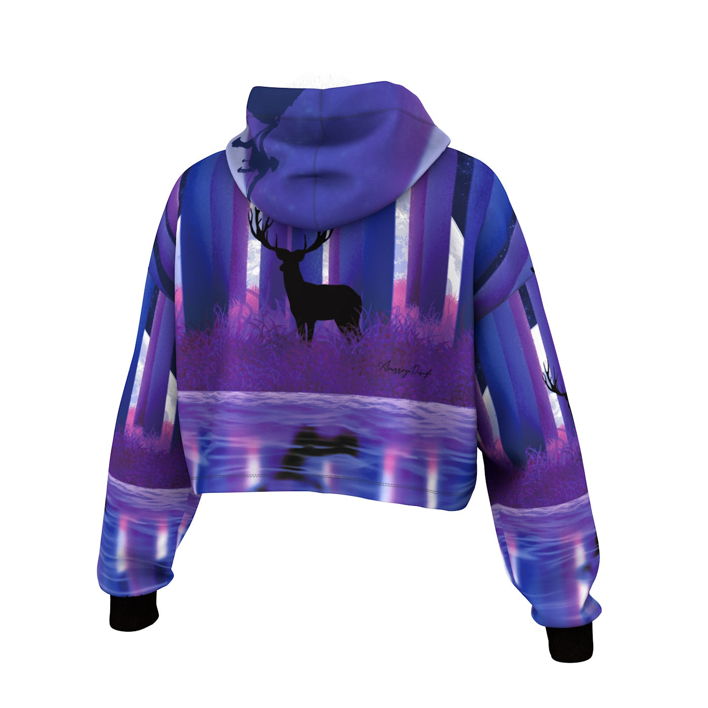 Otherworldly Cropped Hoodie