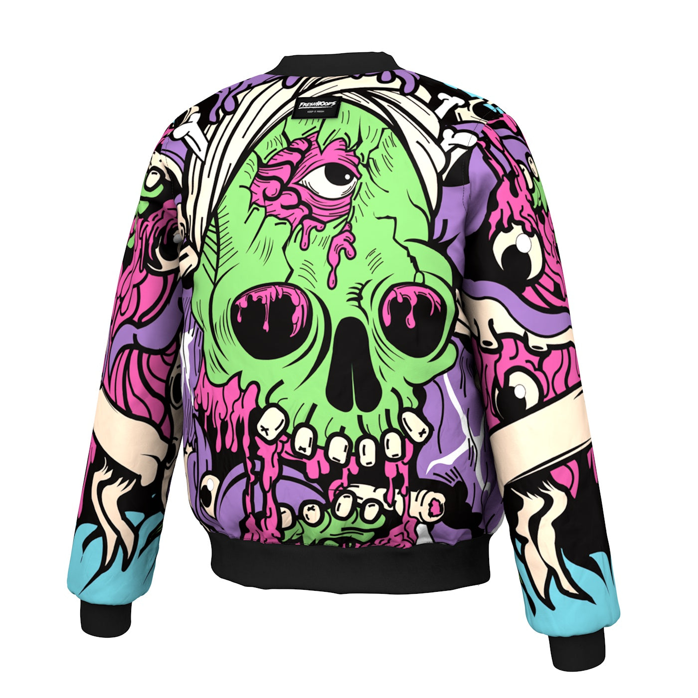 Dirty Skull Bomber Jacket