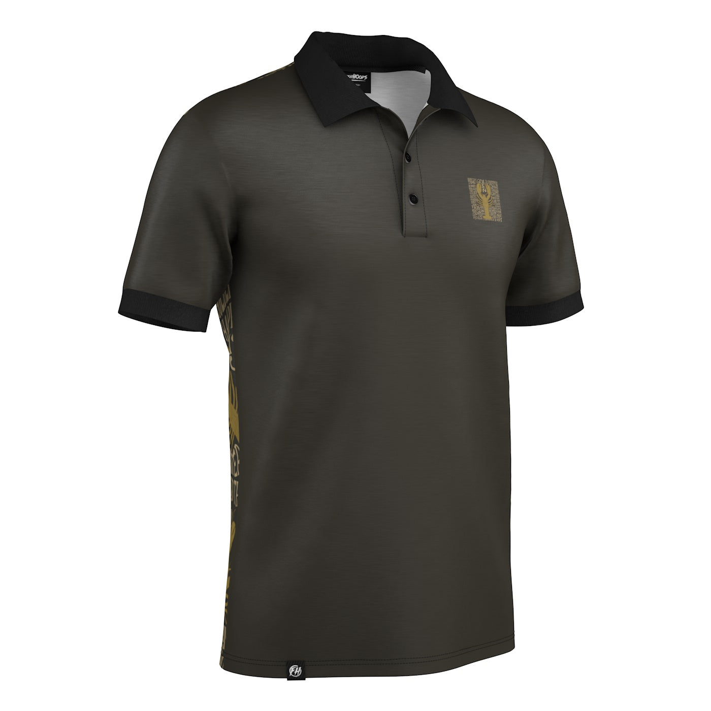 Golden Lobster Polo Shirt