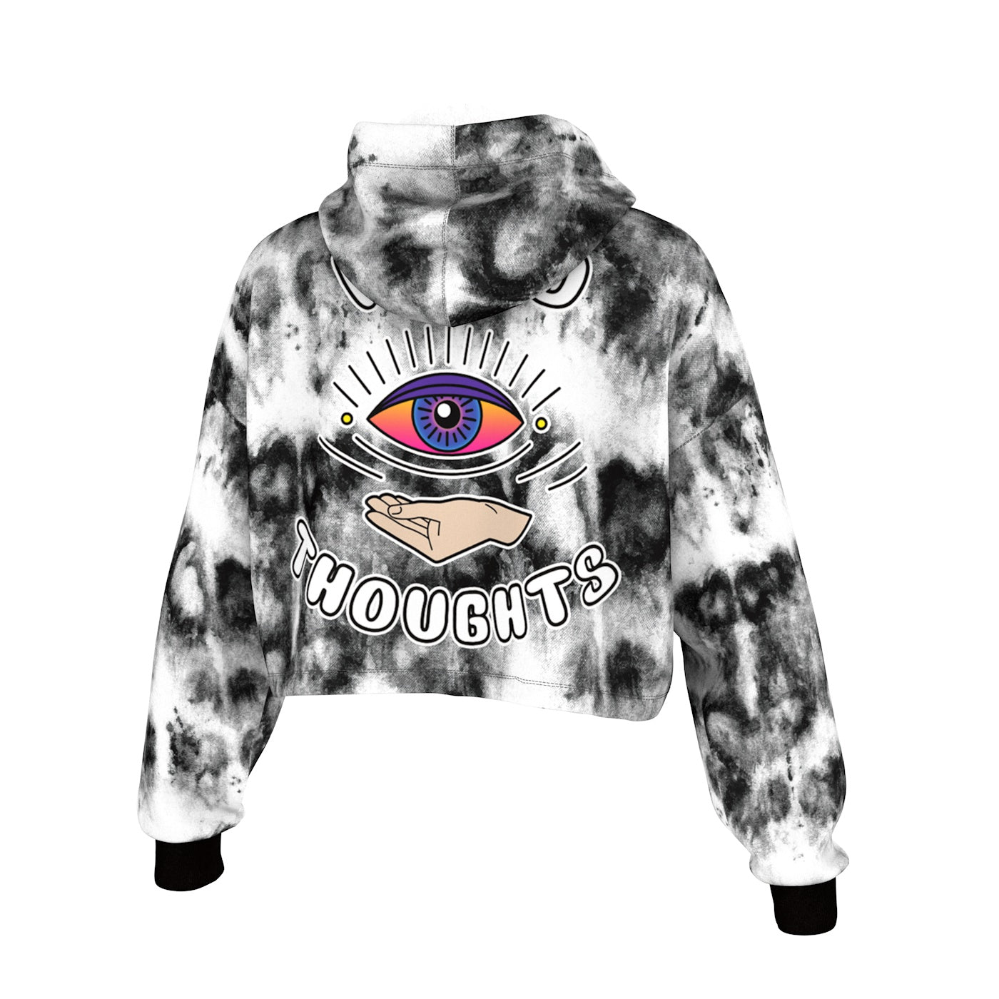 Wild Thoughts Cropped Hoodie