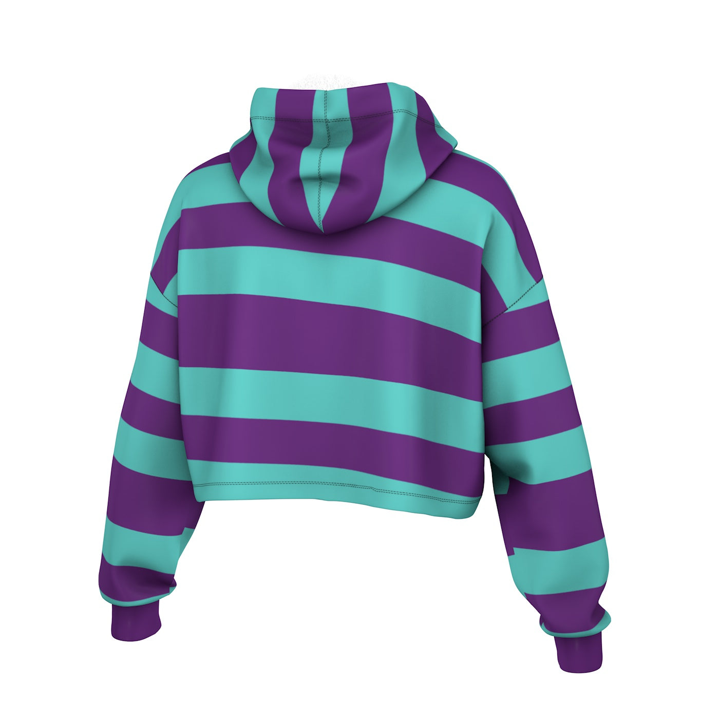 Slamming Psychedelics Cropped Hoodie