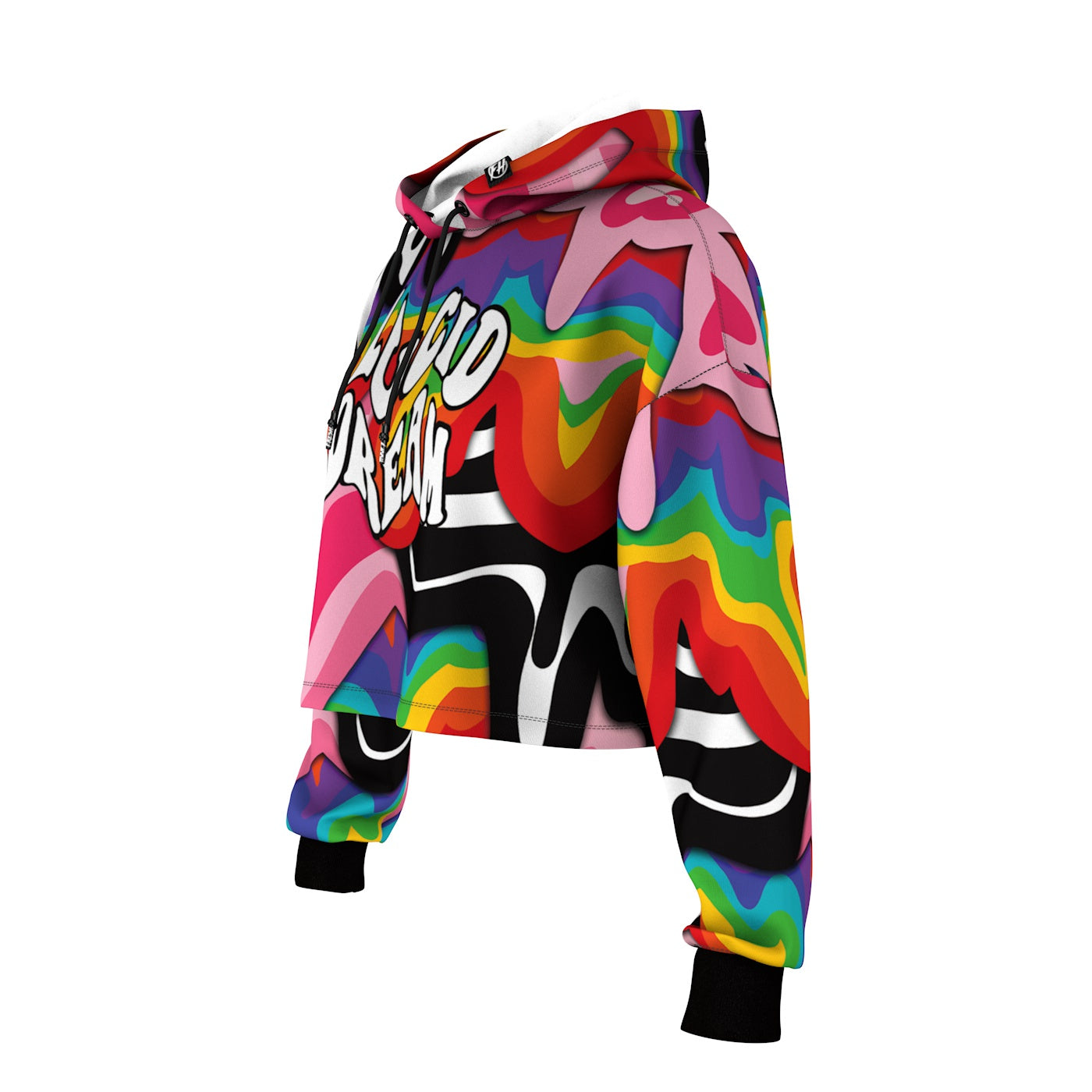 Lucid Dream Cropped Hoodie