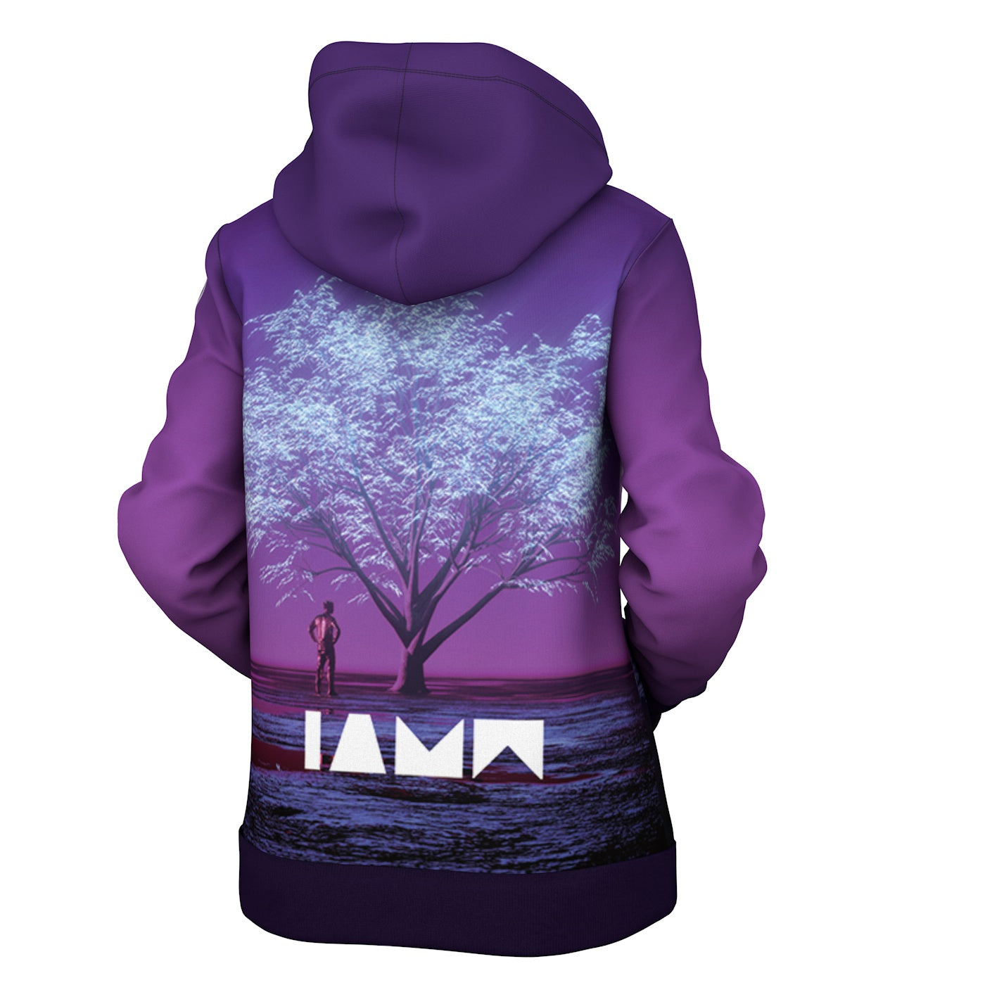 Cosmic Blossom Women Hoodie