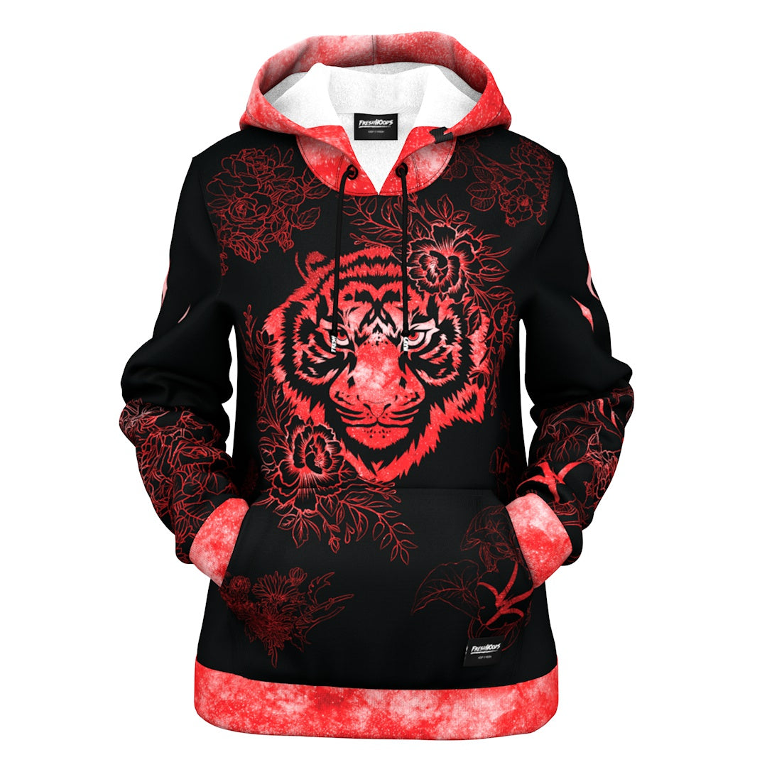 Mystical Tiger Women Hoodie