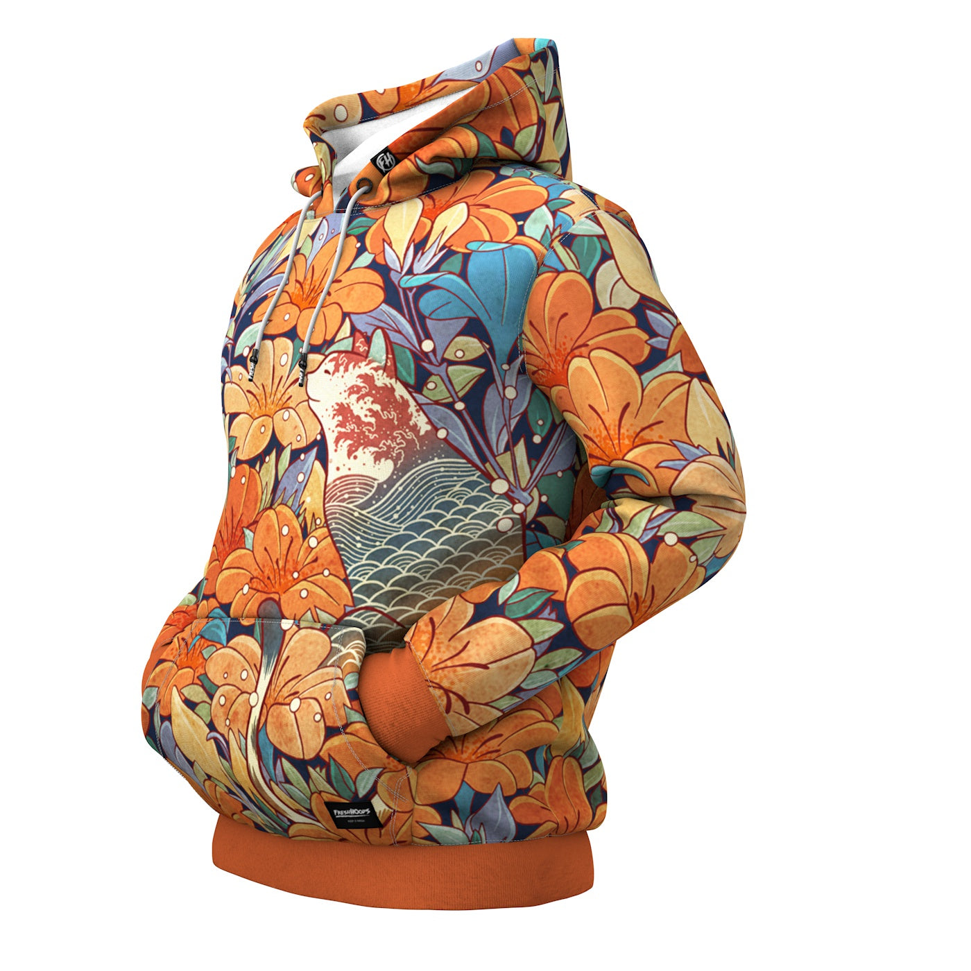 Neko Flowers Hoodie