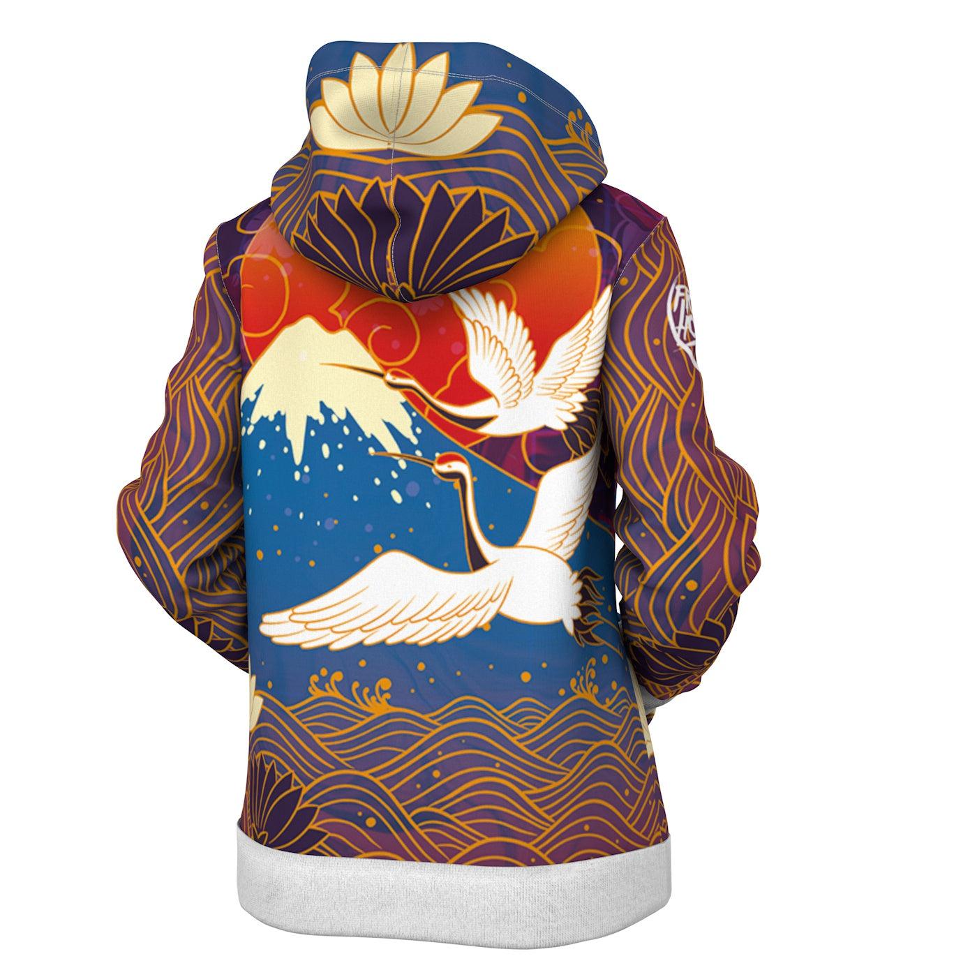 Manchurian Crane Women Hoodie