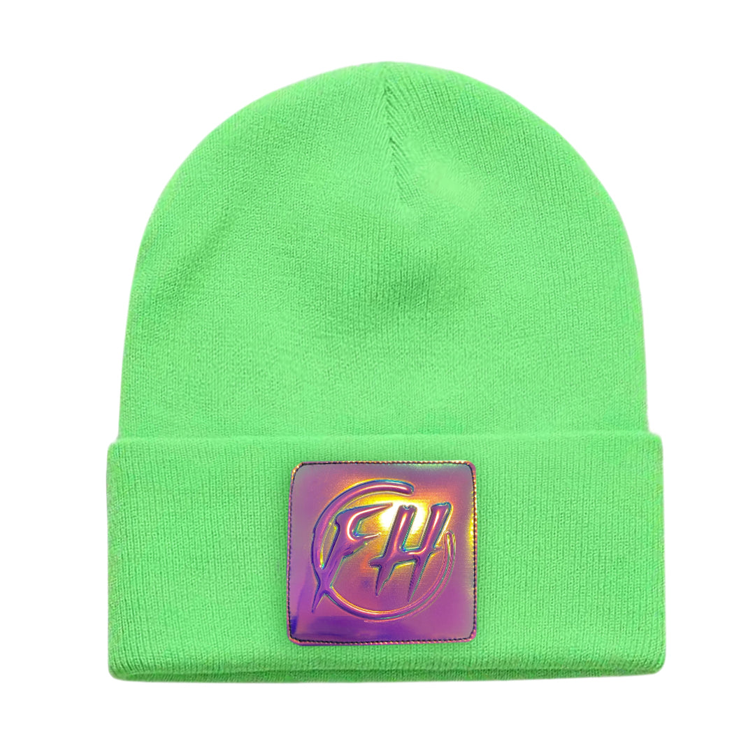 Holographic FH Cuffed Beanie