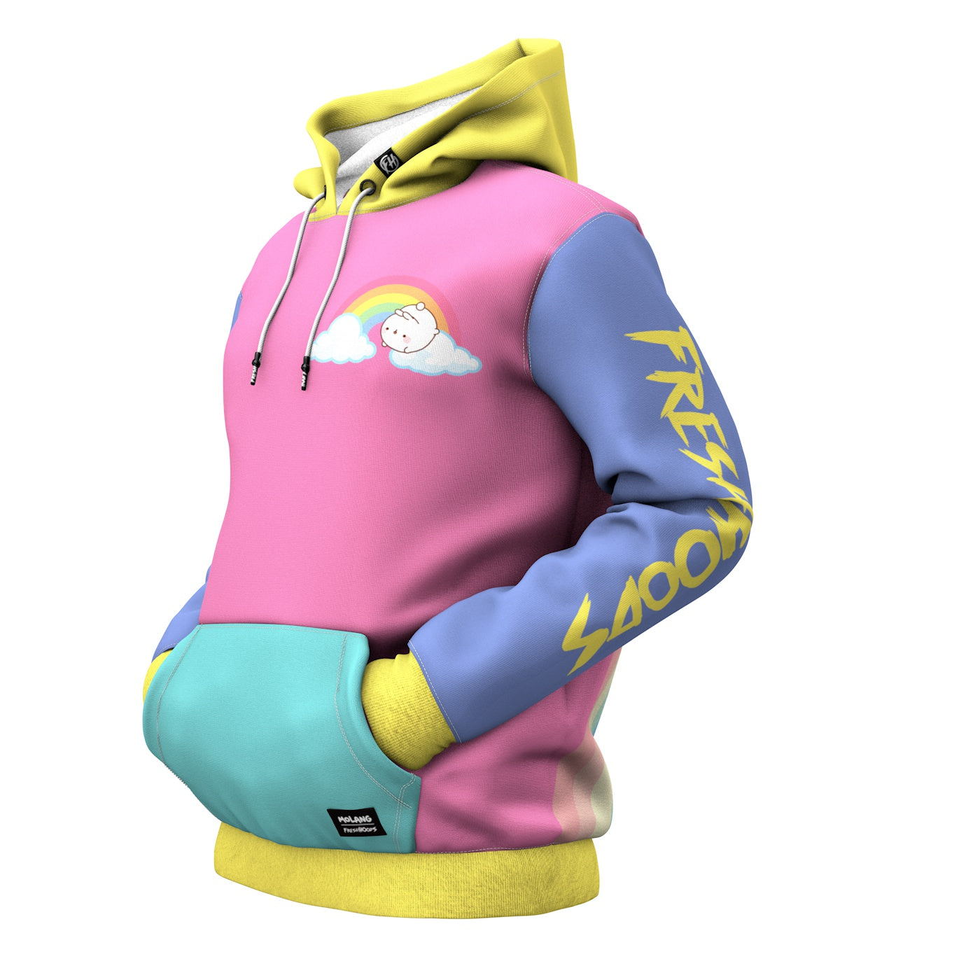 Rainbow Slide Hoodie