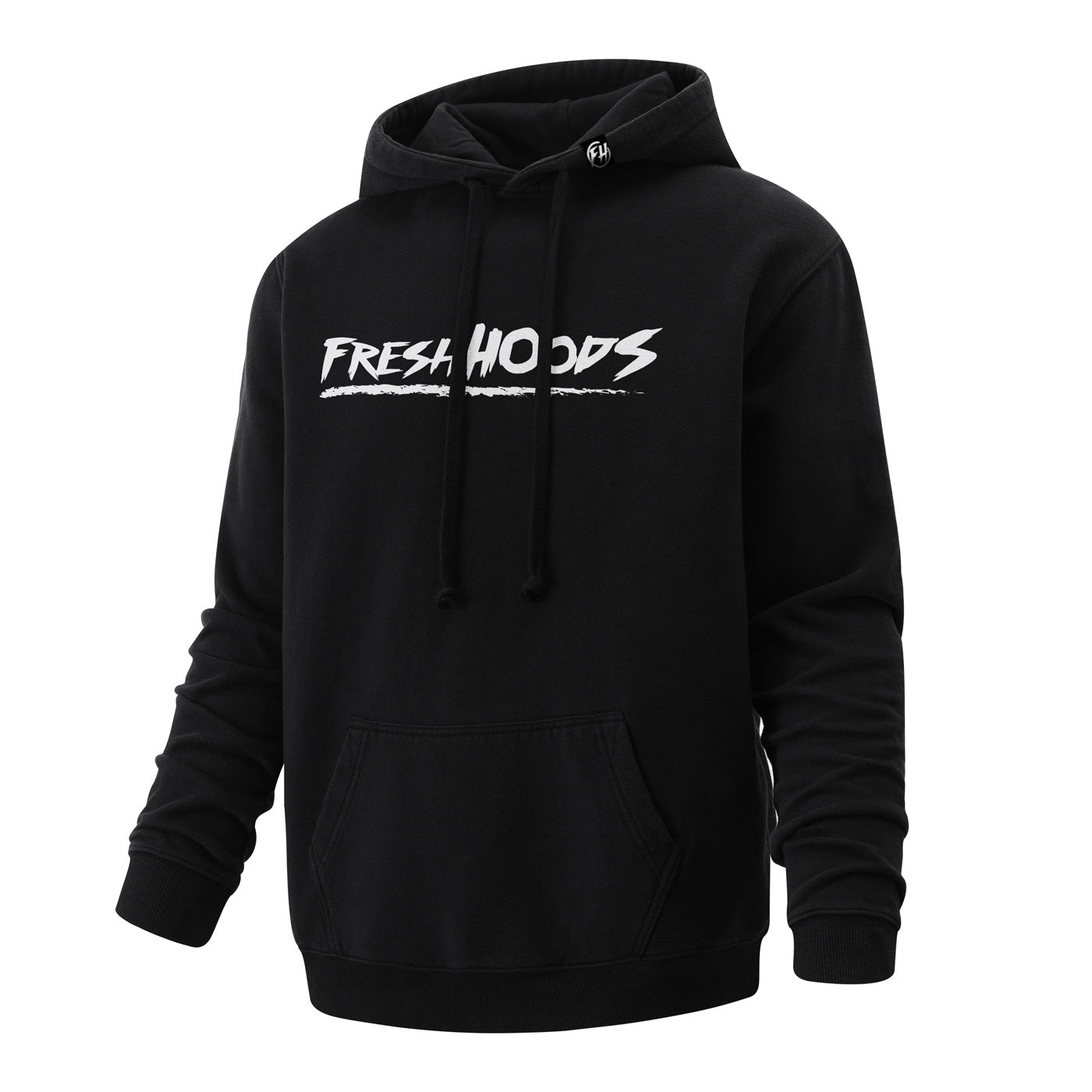 FRESHHOODS Black Hoodie