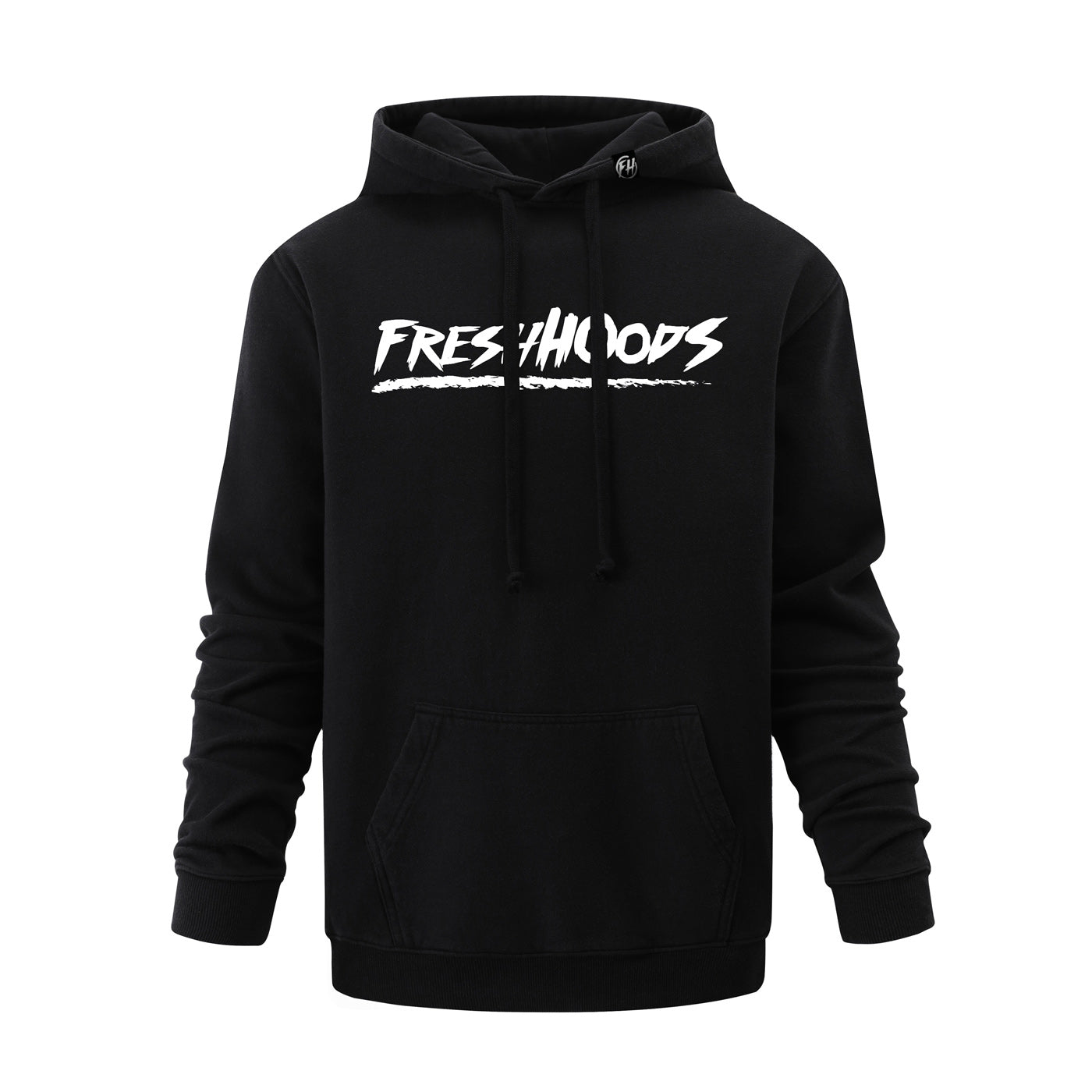 FRESHHOODS Black Hoodie