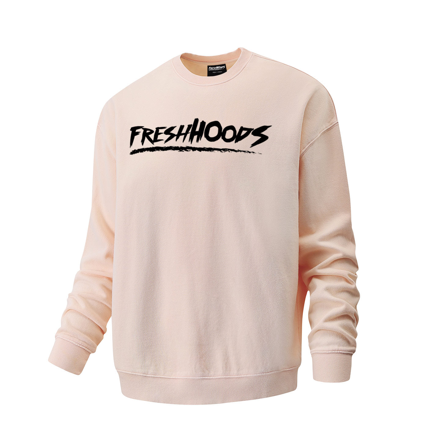 FRESHHOODS Pink Oversized Sweatshirt