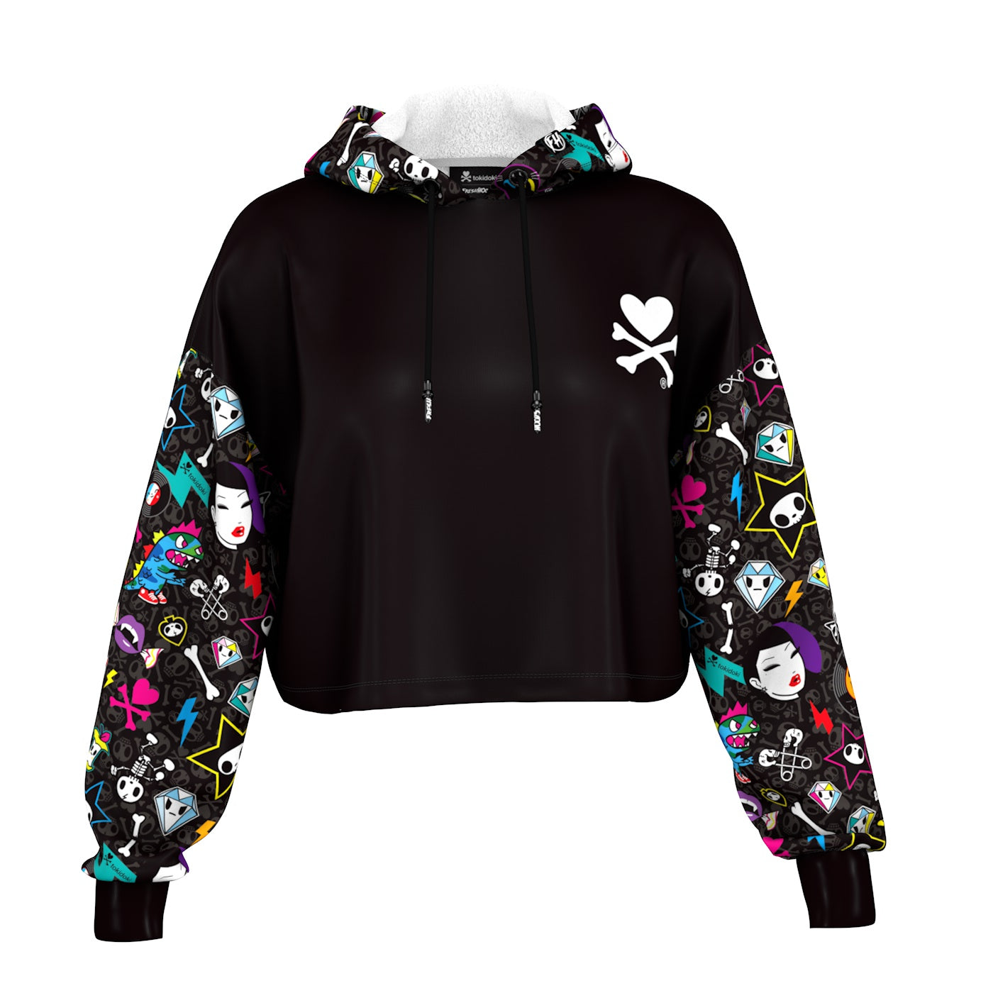 Level Up Cropped Hoodie