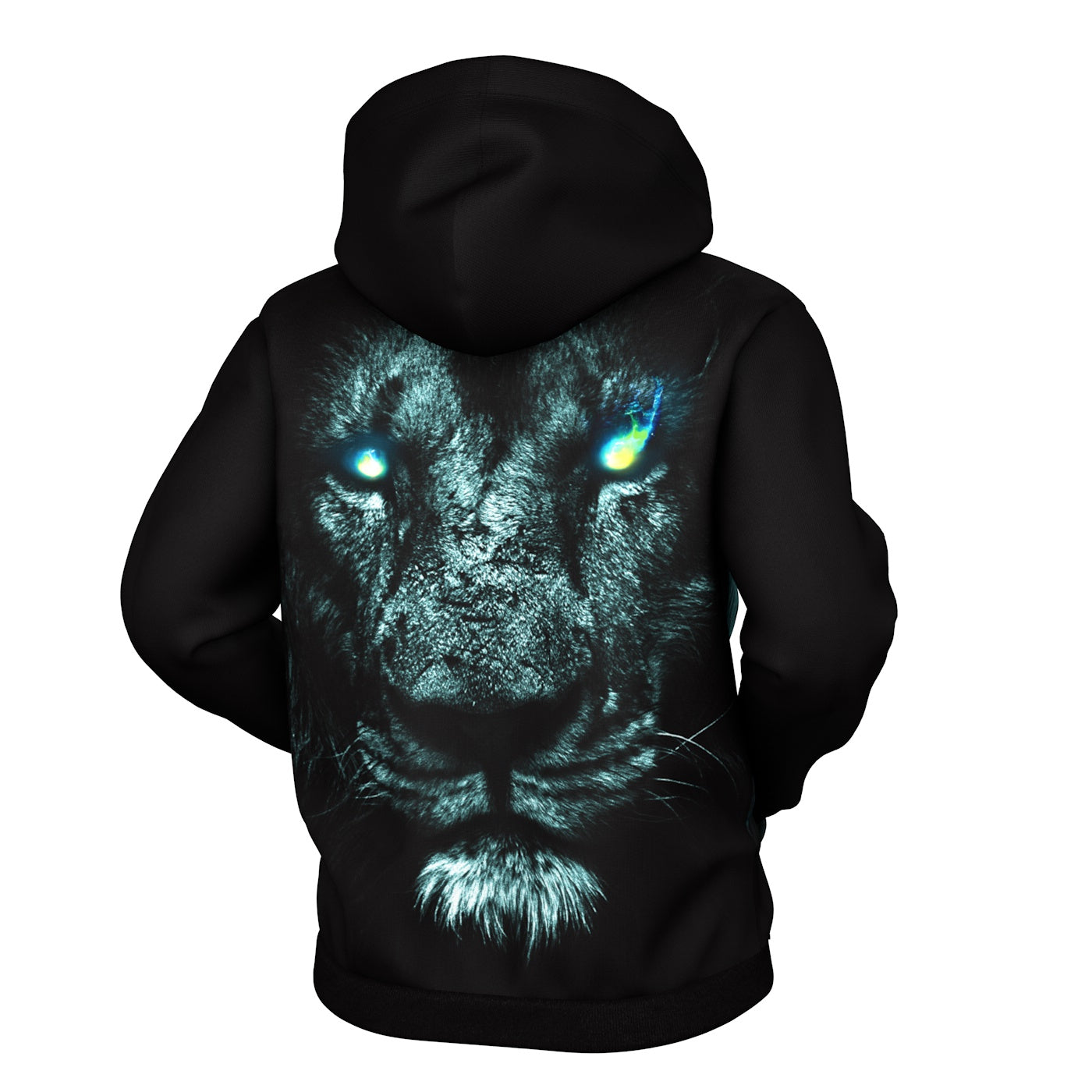 Dark Lion Zip Up Hoodie