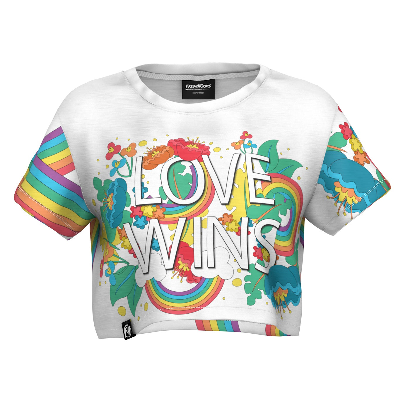 Love Wins Crop Top