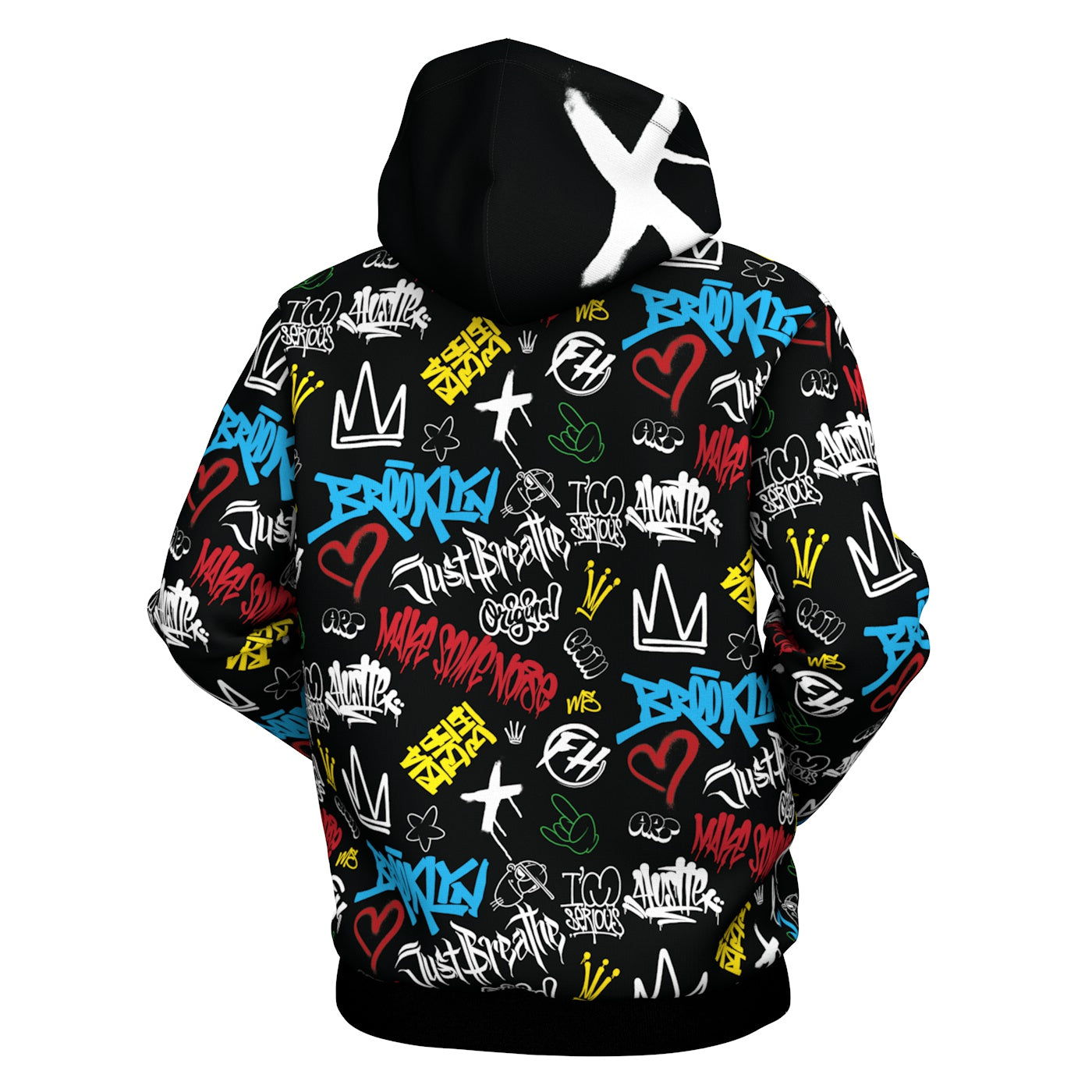 Graffiti Pattern Hoodie