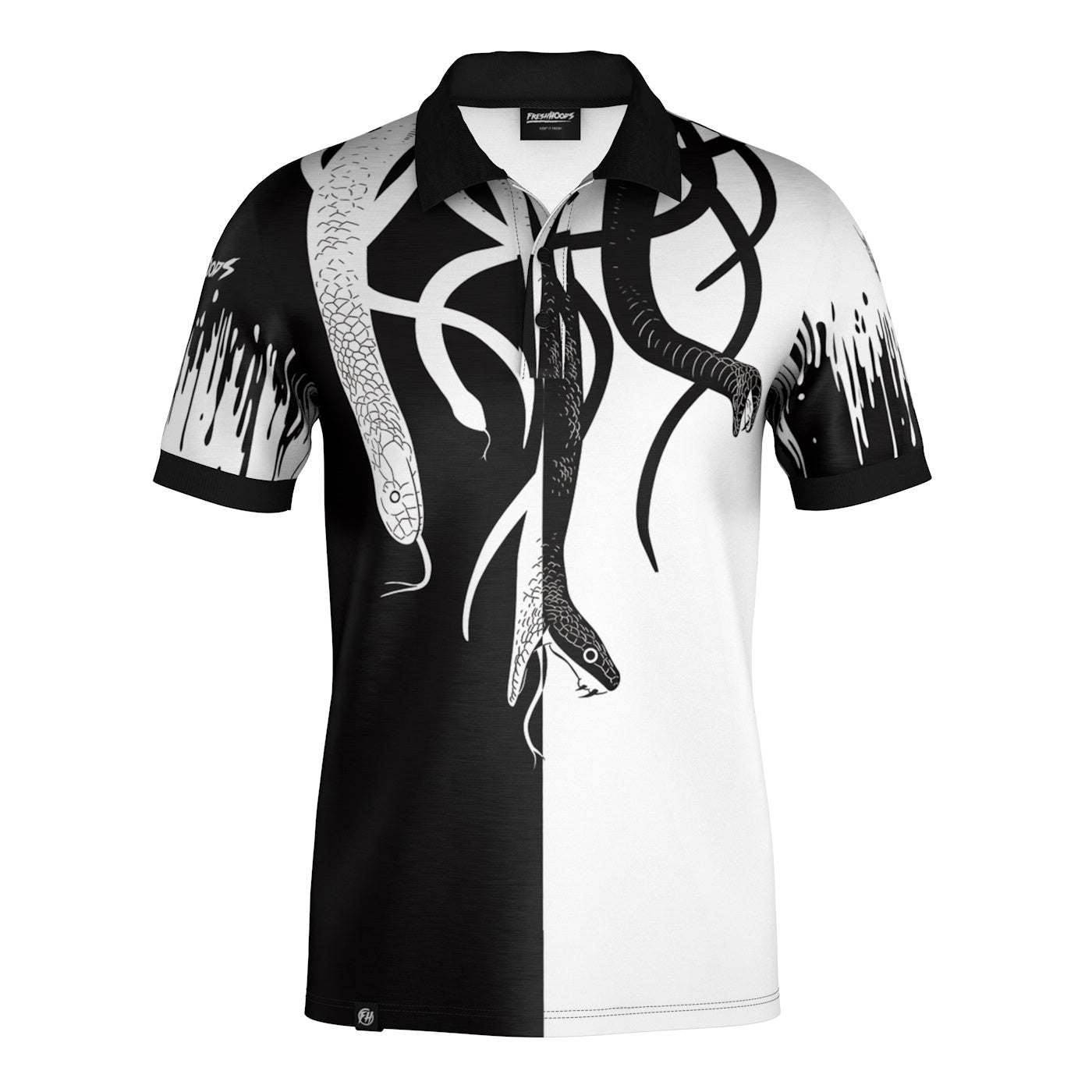 Snake Attack Polo Shirt