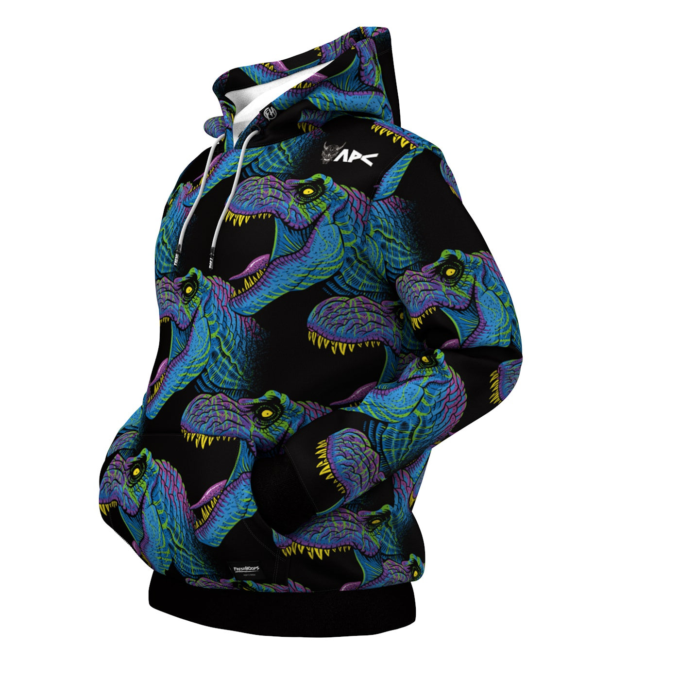 Rex Pattern Hoodie