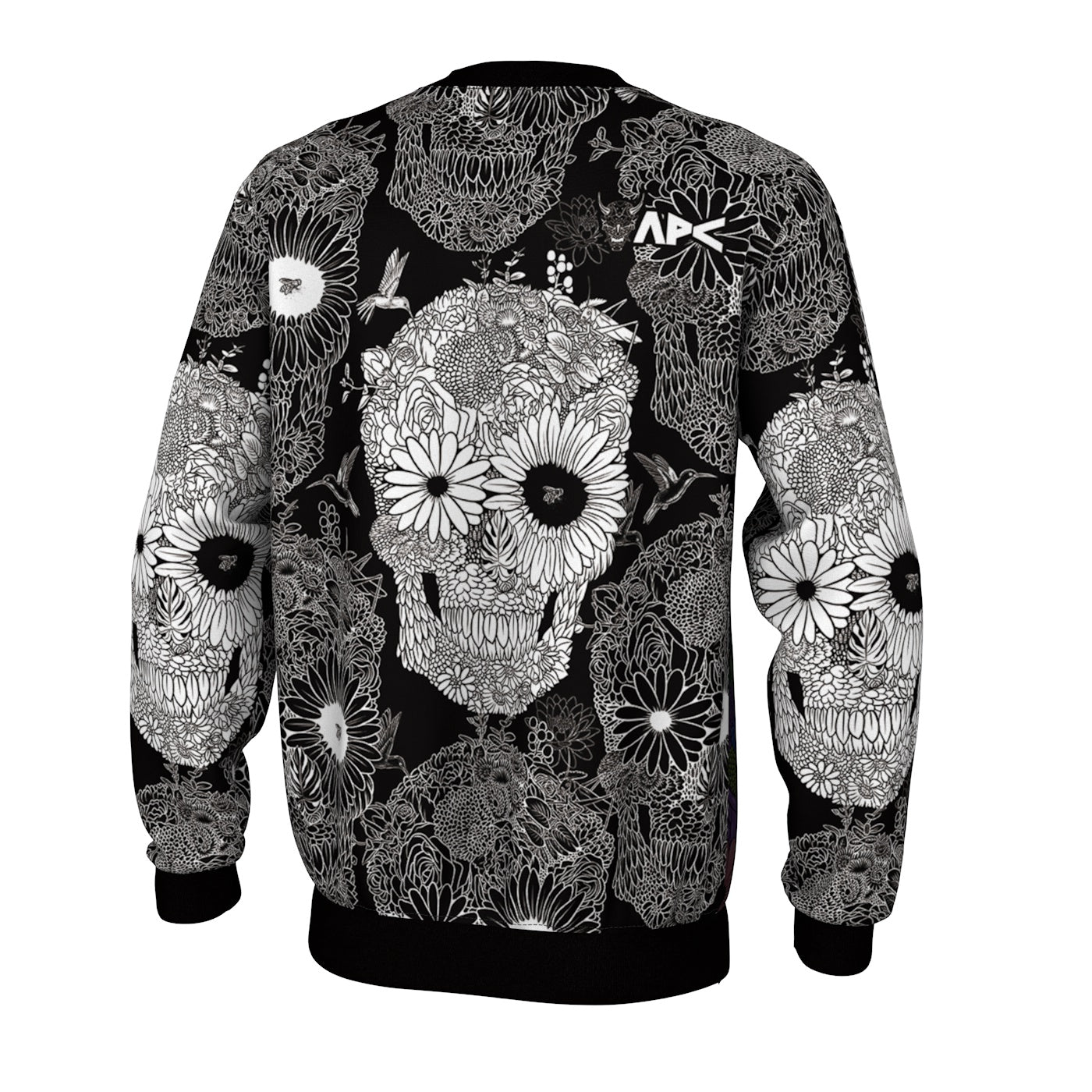 Floral Skull Sweatshirt