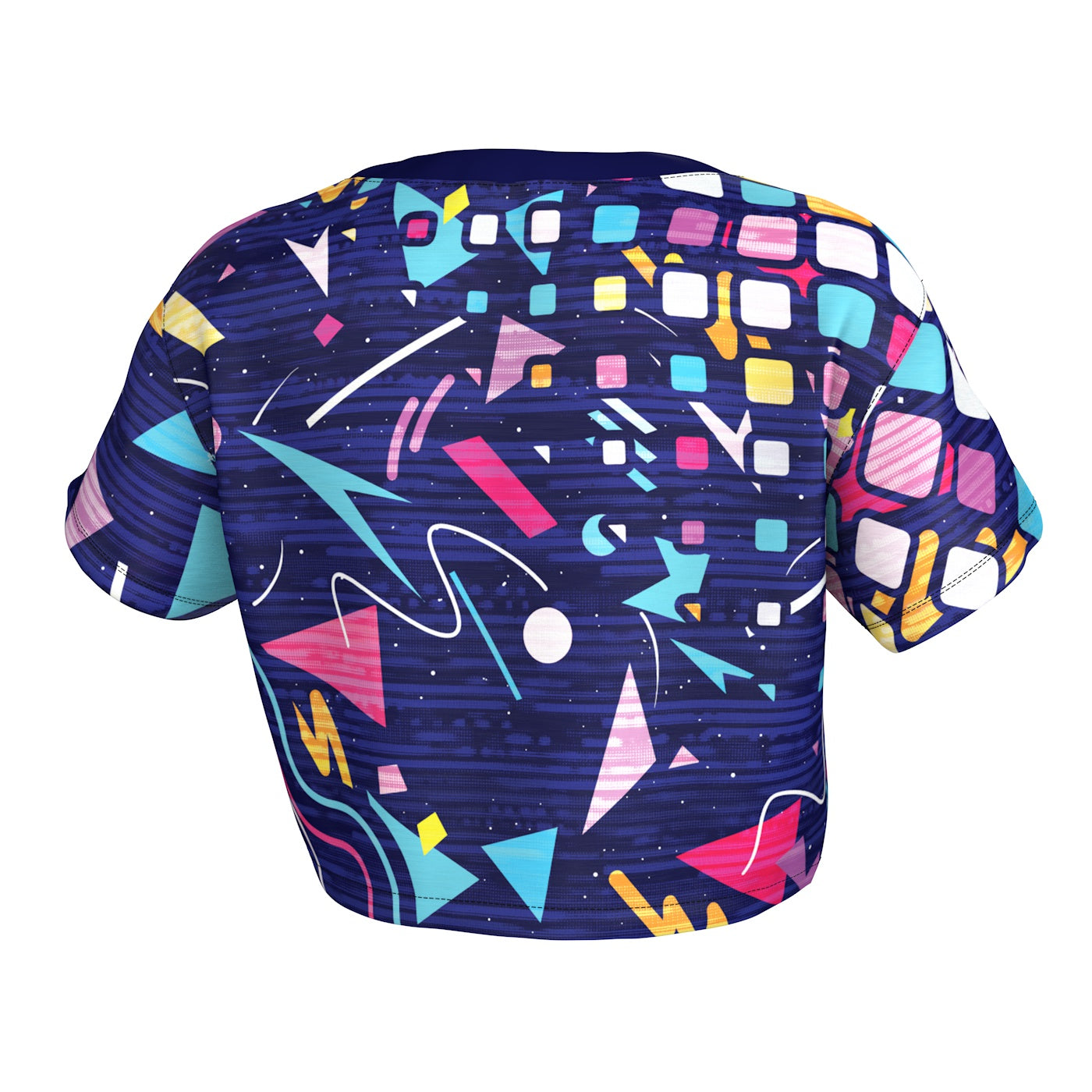 Dizzy Shapes Crop Top