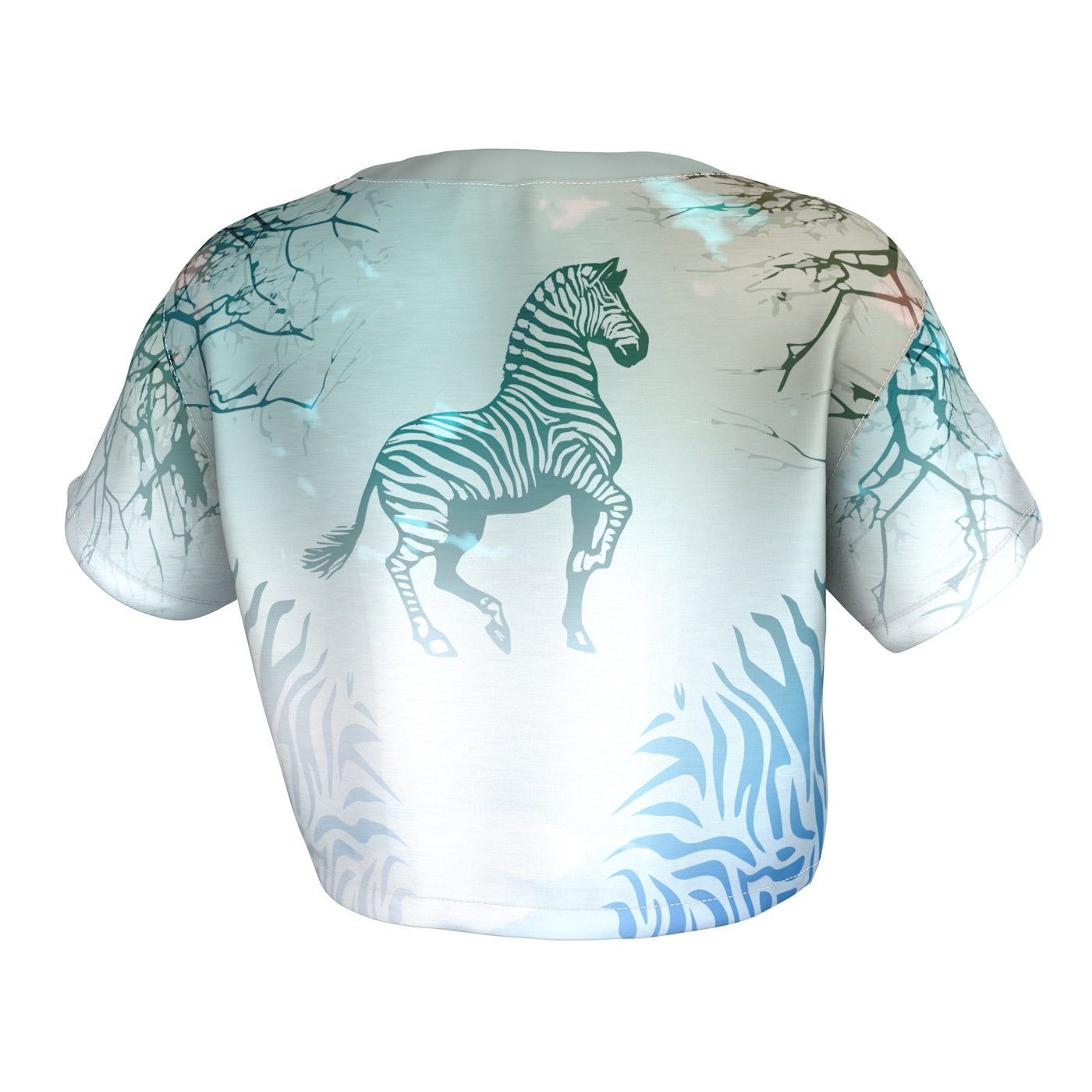 Majestic Zebra Crop Top