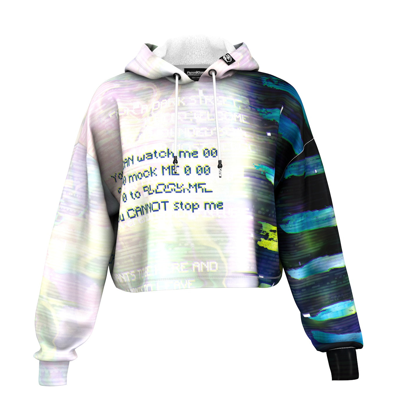 Behind The Code Cropped Hoodie