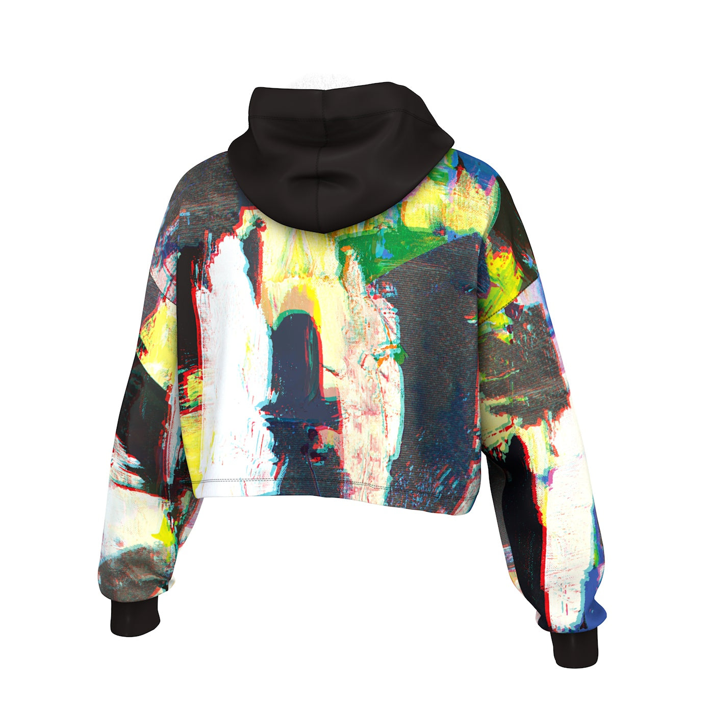 Next Dimension Cropped Hoodie